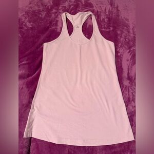 Women's Pink Racerback Tank Top #549